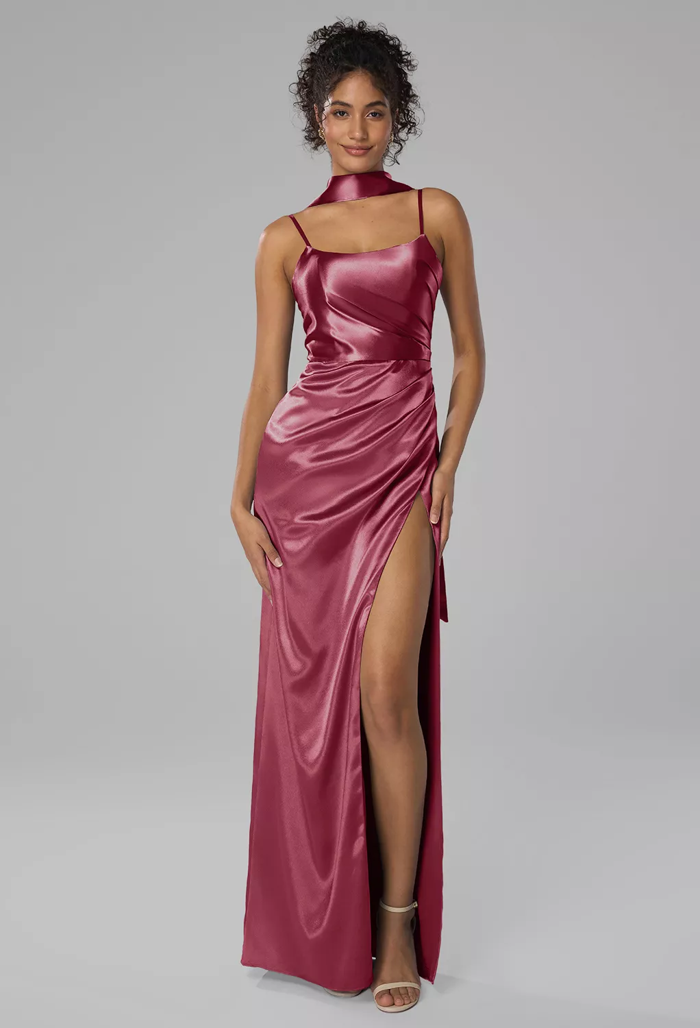 AW Delores Desert Rose  Fall Wedding Guest Dresses